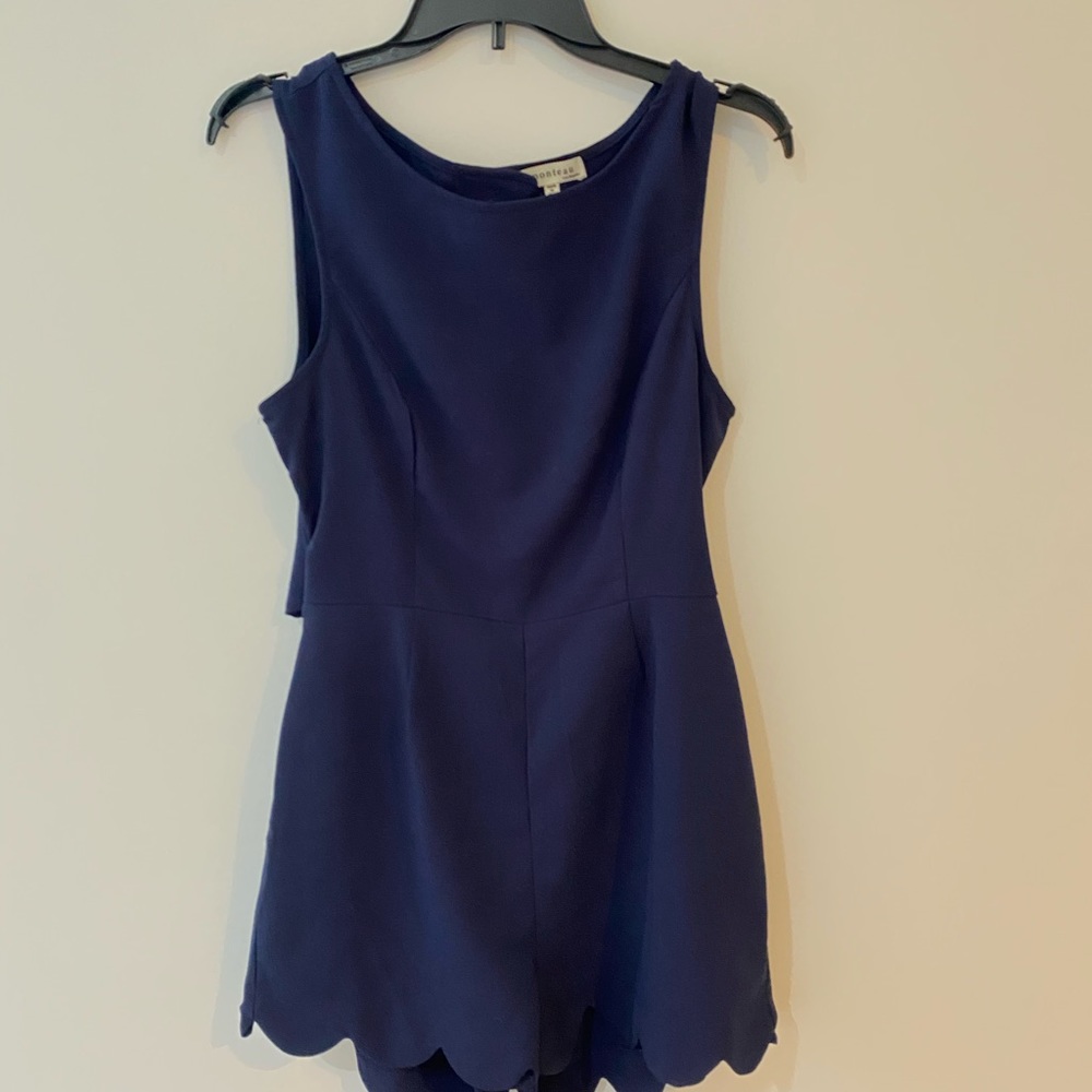 Blue Monteau Romper.